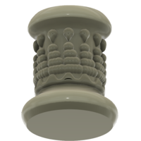 King style vase cup vessel v305 for 3d-print or cnc - Thumbnail 7