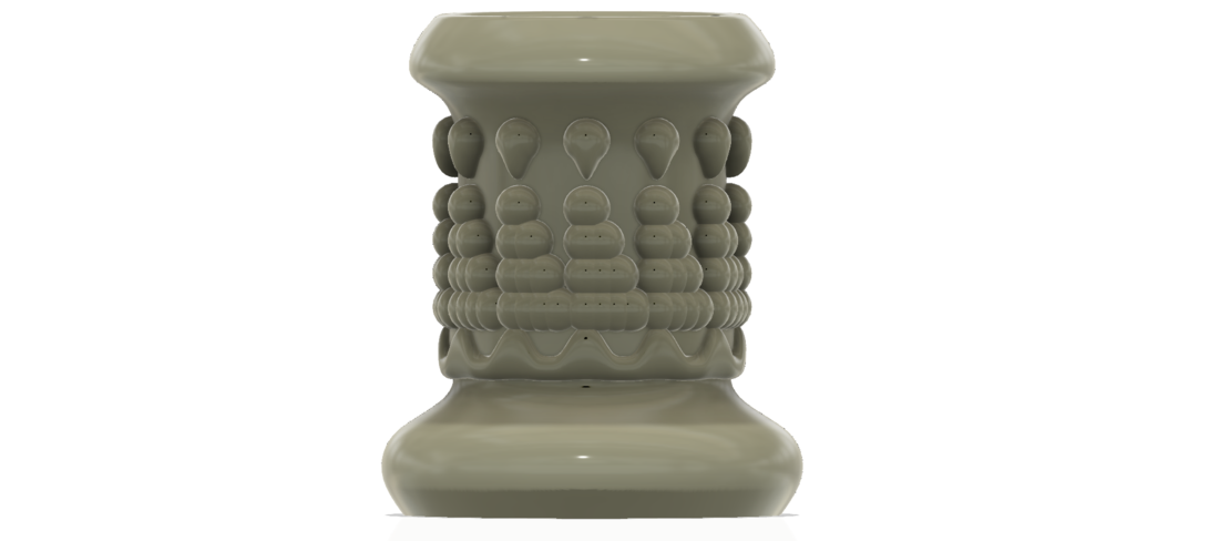 King style vase cup vessel v305 for 3d-print or cnc 3D Print 264353