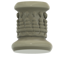 King style vase cup vessel v305 for 3d-print or cnc - Thumbnail 12