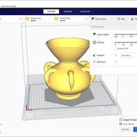 historical vase cup vessel v306 for 3d-print or cnc - Thumbnail 1