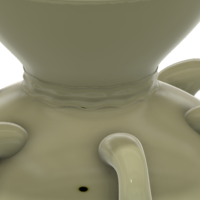 historical vase cup vessel v306 for 3d-print or cnc - Thumbnail 4