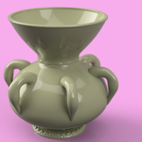 historical vase cup vessel v306 for 3d-print or cnc - Thumbnail 6