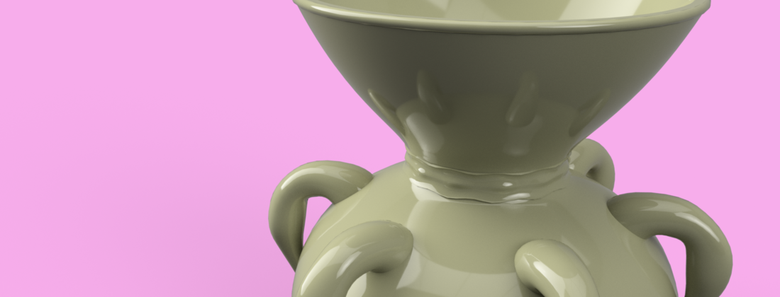 historical vase cup vessel v306 for 3d-print or cnc 3D Print 264396
