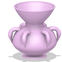 historical vase cup vessel v306 for 3d-print or cnc - Thumbnail 21