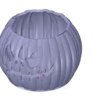 real halloween pumpkin candlestick magic ritual - Thumbnail 4