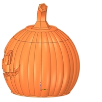 real halloween pumpkin candlestick magic ritual - Thumbnail 7