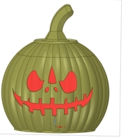 real halloween pumpkin candlestick magic ritual - Thumbnail 11