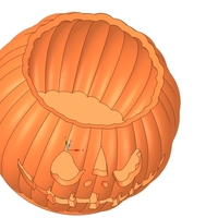 real halloween pumpkin candlestick magic ritual - Thumbnail 15