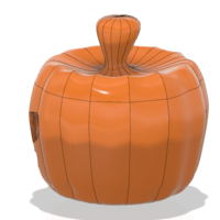 real halloween pumpkin v11 candlestick magic ritual for 3d - Thumbnail 11