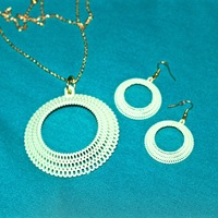 Crochet Pendant set - Thumbnail 1