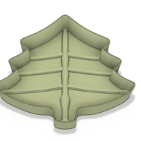  Christmas and New Year tray board tree 3d-print and cnc - Thumbnail 6