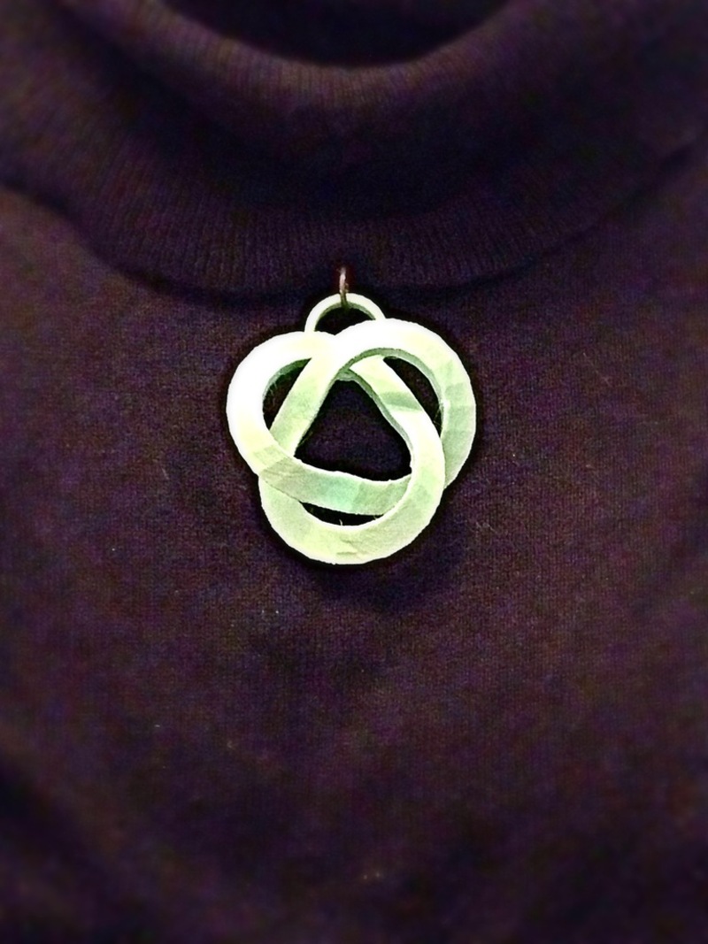 Abstract Knot Pendant