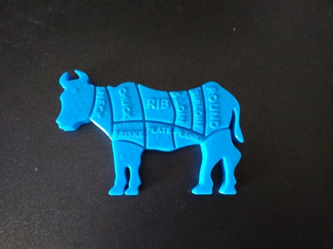 Beef cuts 3D Print 264560