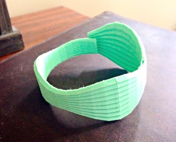Medium Amorphous bracelet 3D Printing 26458