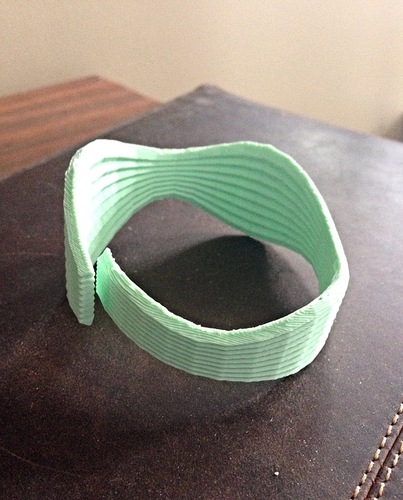 Amorphous bracelet 3D Print 26460