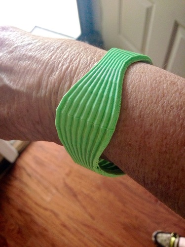 Amorphous bracelet 3D Print 26461