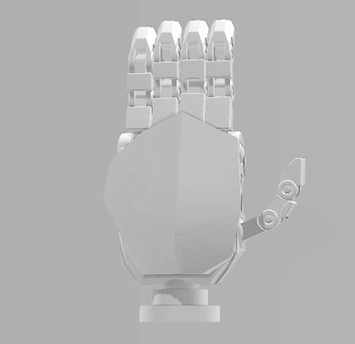 OPTIMUS PRIME LEADER CLASS ROTF POSEABLE HANDS 3D Print 264617