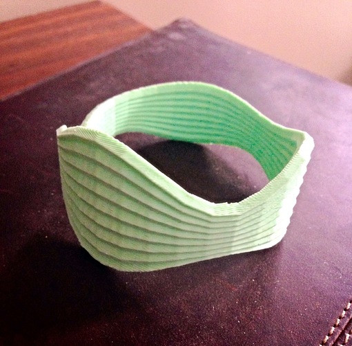 Amorphous bracelet 3D Print 26462