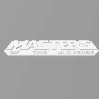 Small MASTERS OF THE UNIVERSE LOGO 3D Printing 264635