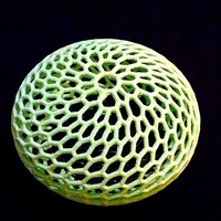 Vornoi-style Tea Light Holder - Thumbnail 2