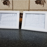 Lithophane Light Box / Frame for 120mm - 90mm Lithophanes - Thumbnail 2