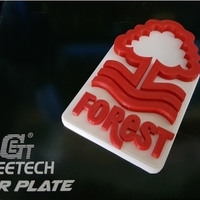 Small Nottingham Forest FC - Logo 3D Printing 264714