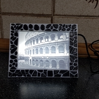 Small Mosaic Frame For My Light Box 3D Printing 264715