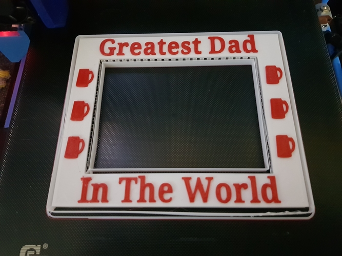 Greatest Mum & Dad Frame For My LightBox 3D Print 264737