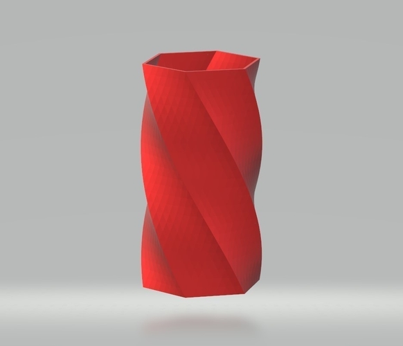 Three Twisted Vases 3D Print 264809