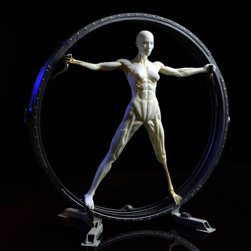 Vitruvian Host 3D Print 264812