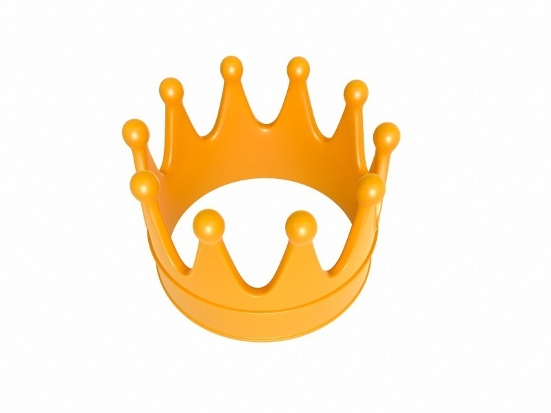 HAT BLOCK GUS CREASED CROWN PINCHED FRONT 3D model 3D printable