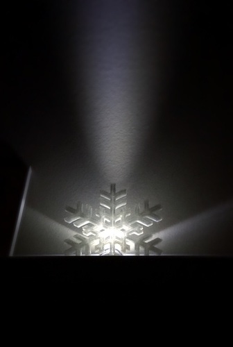 Snowflake Tealight Holder 3D Print 26488