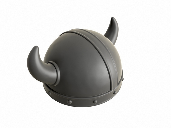 Viking Helmet 3D Print 264888