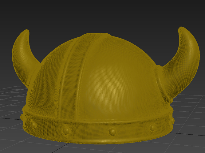 Viking Helmet 3D Print 264895