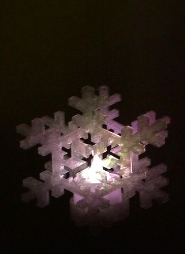 Snowflake lantern 3D Print 26494