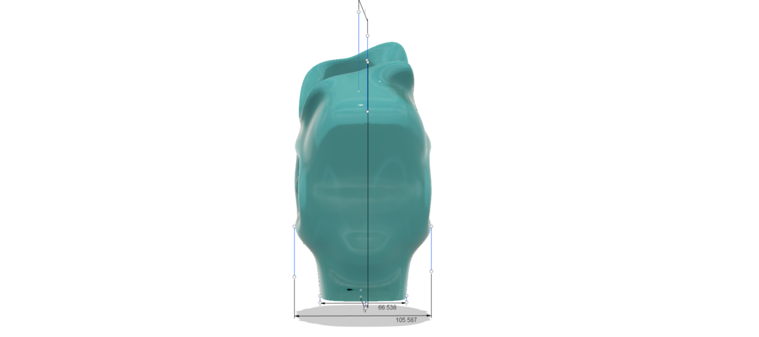 King coat vase cup vessel holder v307 for 3d-print or cnc 3D Print 264952