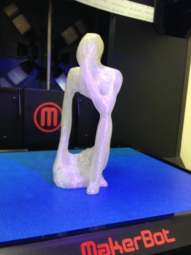 Thinking Man 3D Print 26499