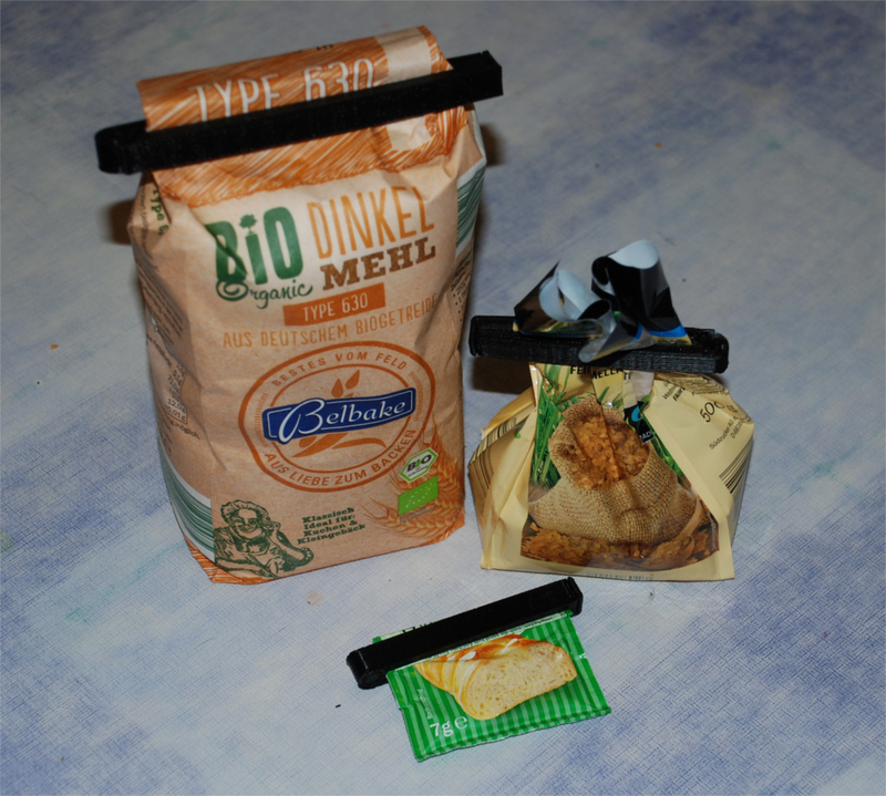 Bag Clip (customizable with OpenSCAD)