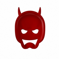 Japanese Demon Mask - Thumbnail 5