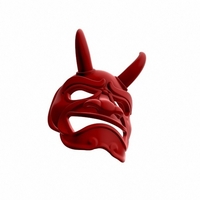 Japanese Demon Mask - Thumbnail 9