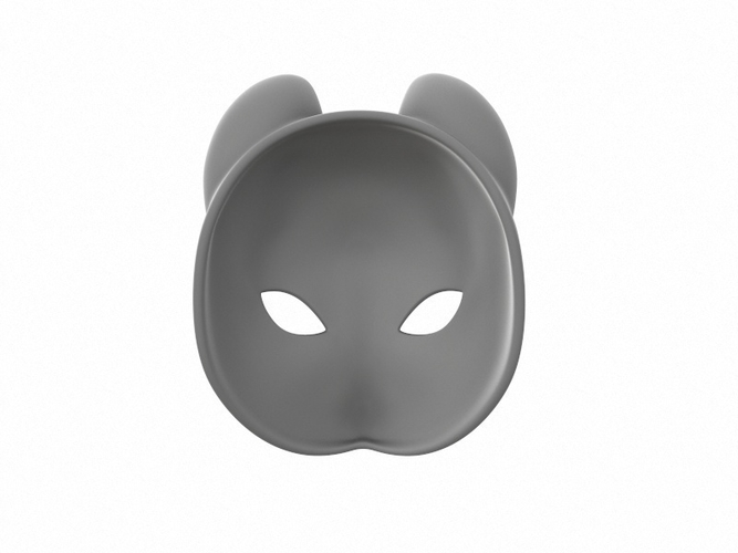 Fox Mask 3D Print 265029