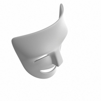 Theater Happy Mask - Thumbnail 5