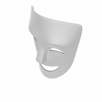 Theater Happy Mask - Thumbnail 11