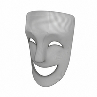 Theater Happy Mask - Thumbnail 12