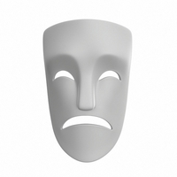 Theater Sad Mask - Thumbnail 2
