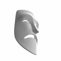Theater Sad Mask - Thumbnail 4