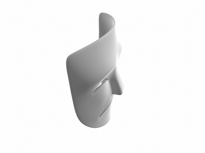 Theater Sad Mask 3D Print 265053