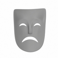 Theater Sad Mask - Thumbnail 8