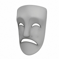Theater Sad Mask - Thumbnail 13