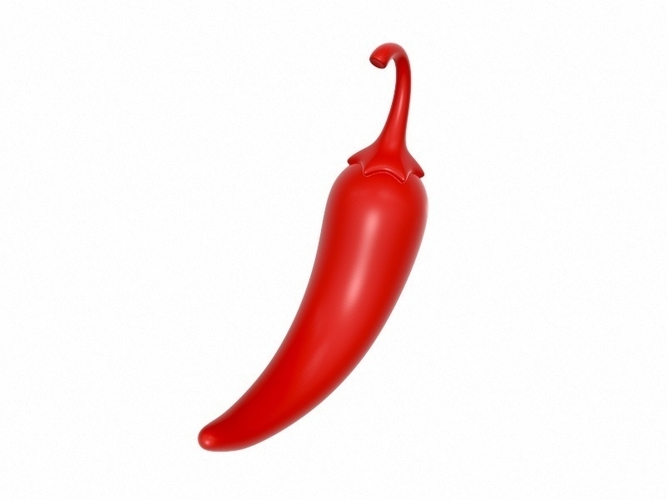 Chili Pepper 3D Print 265089